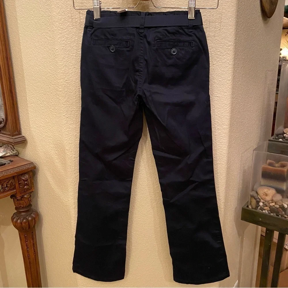 NWT-THE CHILDREN’S PLACE Girls Navy Bow Dress Pants Size 8 Yrs